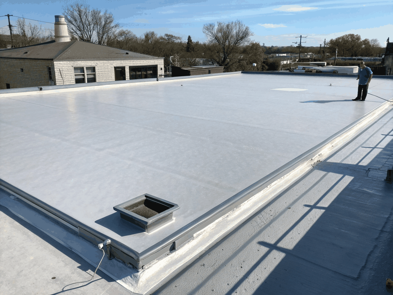 Commercial Flat Roof System