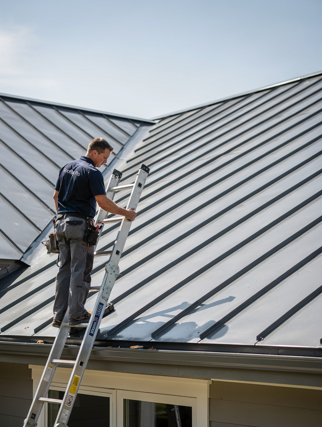High-tech roof replacement project by Hi-Tek roofing