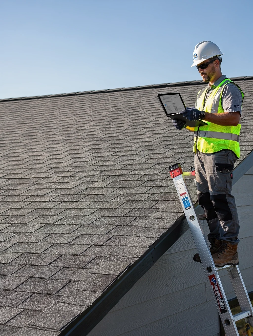 High-tech roof replacement project by Hi-Tek roofing